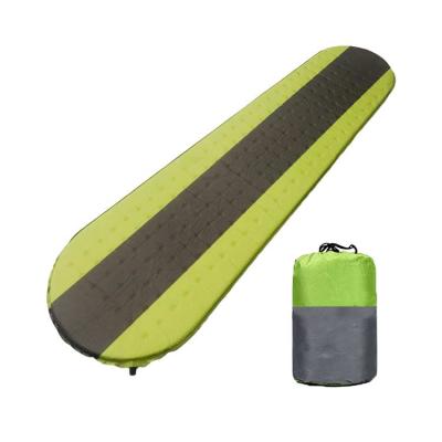 China Lightweight PVC Foam Self Sleep Pad Mat Cheap Price PVC Inflatable Sleep Mat for sale