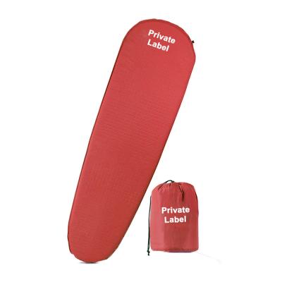 China Ultralight Self Inflating Foam Sleep Pad 2.2 R Value Self Inflating Pad Mommy Sleep Self Inflating Camping Mat for sale