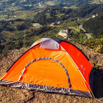 China Hot Sale High Quality Portable Automatic Pop Up Tent 3-4 Persons Outdoor Camping Tent Straight Tying Type for sale