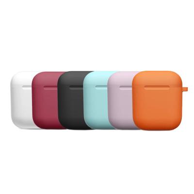 China For Case Compatible Silicone Earphone Earphone Silicone Protective Skin Cover For Apple Air Pod Case 2&1 for sale