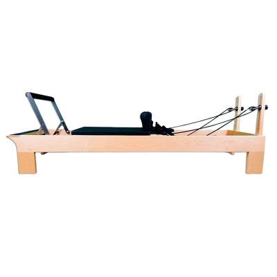 China New Selling Folding Fitness Exercise Pilates Equipment Wooden Pilates Pilates Core Bed Hot Gym Equipment Indoor Pilates Bed for sale