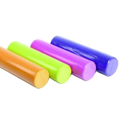 China High Quality Eco-friendly Muscle Exercise Massage Density Sports EVA Yoga Foam Roller Hollow Stretch Roller for sale