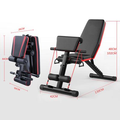 China Commercial Customized Adjustable Weight Bench With Barbell Rack Gym Press Bench Workout Weight Bench for sale