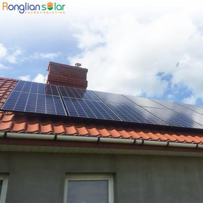 China Ronglian 10kw 10kw Home Energy Independence Home Hybrid Solar Power System for sale