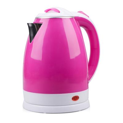 China 360 Degree Rotation Base HAEGER Factory Home Kitchen Appliance Large Capacity Hot Selling 2 Liter Stainless Steel Portable Electric Kettle Kettles for sale