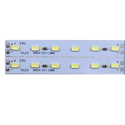 China Warehouse High Quality Dc12V 24V Led Light Bar Aluminum 72 Lamps Led Light Strips for sale