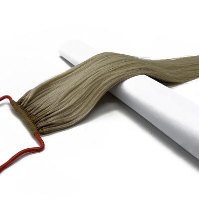 China New Product 2020 Silky Wave Straight No Harm On Hair One Cotton Original Two Yarn Korean Hair Extension for sale