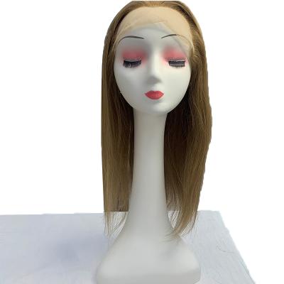 China European and American manufacturers direct full wave silky straight lace hair brazilian wig for sale