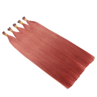 China Silky Straight Wave Custom Indian Remi Hair Nano Bead Hair 1G Rod I Recommend Hair Tie for sale