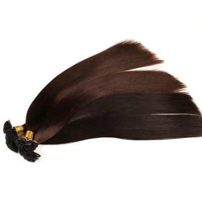 China Silky Straight Wave Popular Flat Tip Hair Extension V Tip Hair Extension For Women for sale