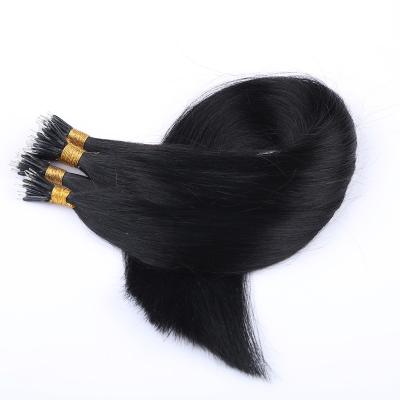 China 100% Virgin Remy Human Hair Double Drawn Silky Straight Black Tape Nano Hair Extension for sale