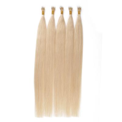 China 100% Virgin Remy Human Hair Long Natural Women Silky Straight Nano Human Hair Extension for sale