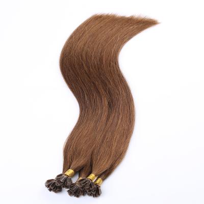 China 100% Virgin Remy Human Hair Weft Brazilian Cuticle Aligned Hair U Tip Hair Extension From China for sale