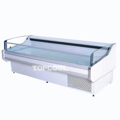 China Commercial Butchery Meat Shop Refrigeration Equipment Single-temperature Butcher Shop Showcase Fresh Freezer for sale