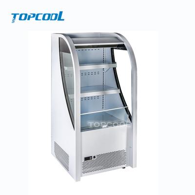 China Single-temperature 150L Mini Ice Cream Cake Upright Beverage Display Refrigerator Showcase for sale