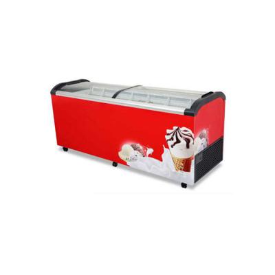 China Widely Used Single-Temperature Top Grade Ice Cream Cabinet Display Cabinet Freezers for sale