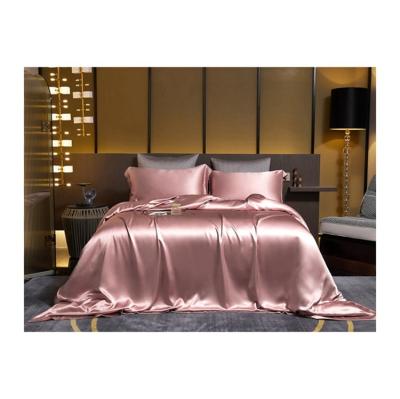 China PORTABLE Custom Durable Using Low Price Luxury Plush Comforter Warm Silk 4pc Bedding Sets for sale