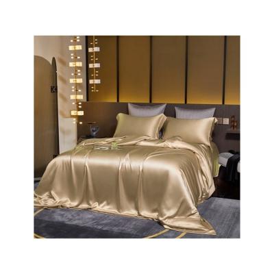 China PORTABLE Low Price Comforter Sheets Bedding Set 4pcs Wholesale High Quality Silk Fabric for sale