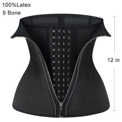 China Best Faja Women's Chest Suppor Wechery Waist Trainer XS Long Slimming Belt Zipper Shaper 4 Slim Trainers In Bulk Latex Waist Trainer Hook And Zipper Corset for sale