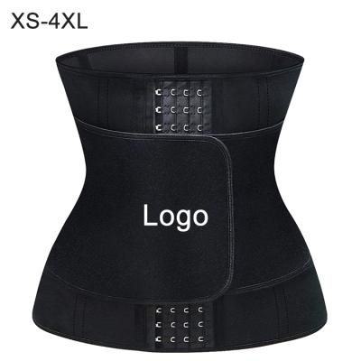 China Burn Fat Wechery Best 4 Hook XS Gym Fajas Neopreno Shaper Corset One Simple Strap Sweat Belt Neoprene Coset Waist Trainer Shaper Women for sale