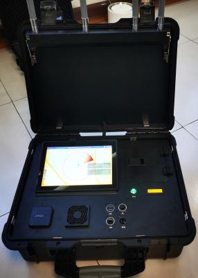 China Detector de señal de RF de mano negro Detección de drones Búsqueda de dirección Sensibilidad ajustable en venta