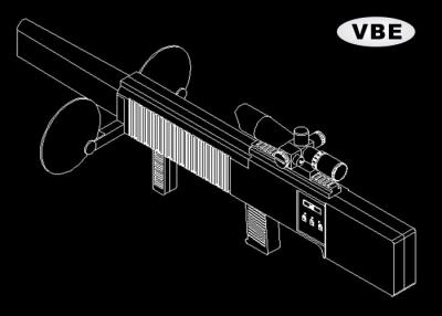 China UAV / Drone Signal Jammer 1000 - 1500 Meters Jamming Radius Stable Operation for sale