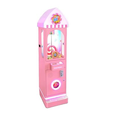 China Professional Restaurant Supply Metal Aluminum Alloy Capsule Candy Gumball Food Vending Machine for sale