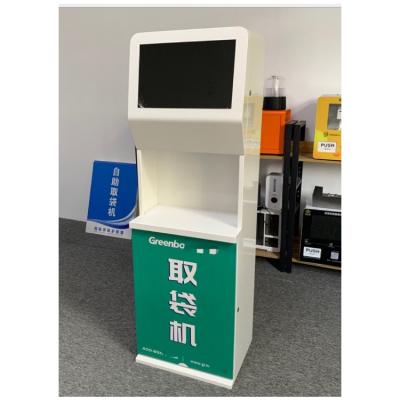 China Mall Factory Direct Sales 500-1000Pcs Modern Cheap Plastic Bag Vending Machine for sale