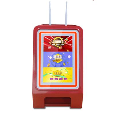 China Restaurant factory price video booth remote customized lottery vending machine for shopping mall for sale