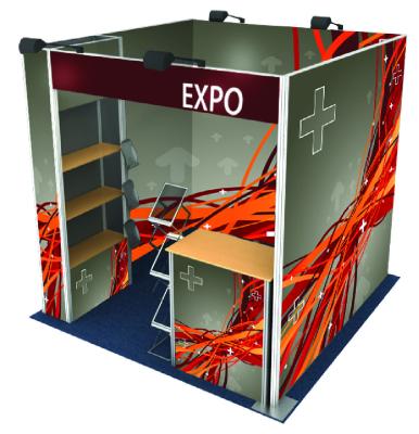 China Projete a cabine de alumínio portátil modular da feira profissional da exposição do fardo 10x20 à venda