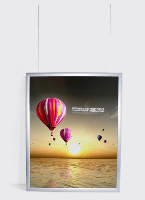 China A3 Size Snap Frames For Posters , Wall Mounted Aluminium Poster Frames for sale