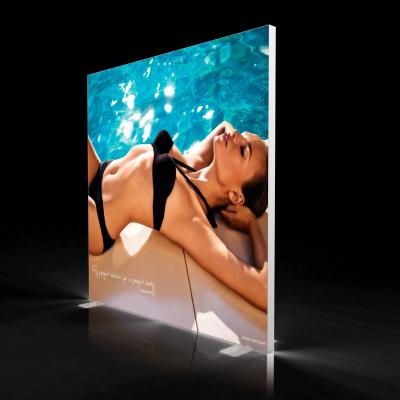 China Quadros Backlit cores personalizados da tela de Seg, caixas leves conduzidas Frameless à venda