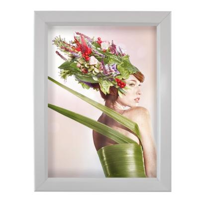 China Aluminum 20mm Profile Snap Poster Frame With mitred Corner for sale