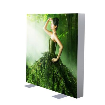 China Advertising LED Light Box Backlit Frameless Led Fabric Light Reinforced Struction for sale