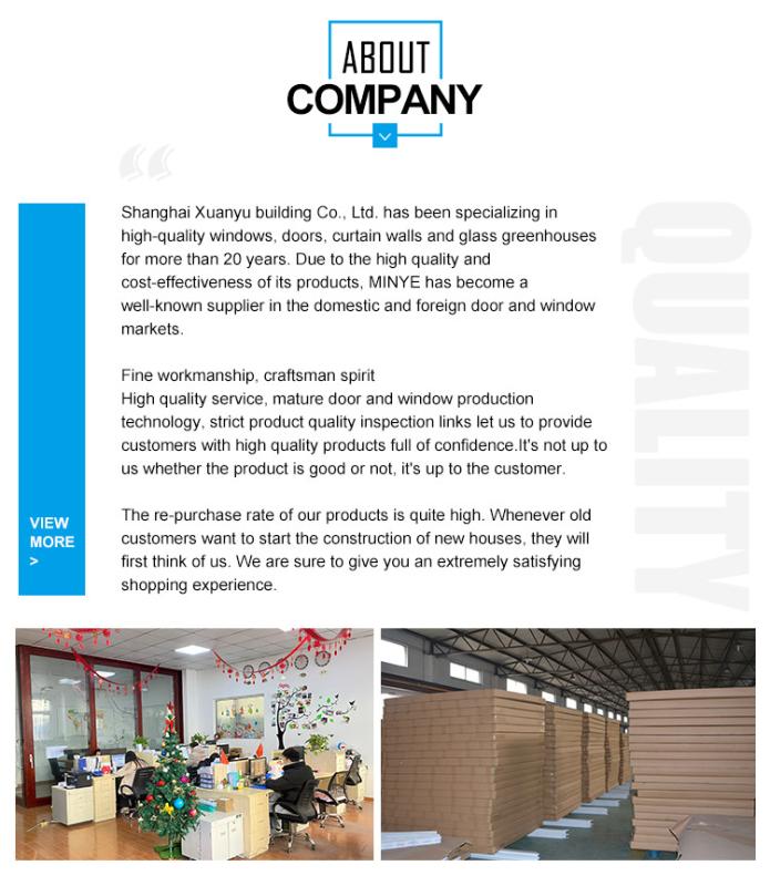 Verified China supplier - shanghai xuanyu building windows and doors co.,ltd