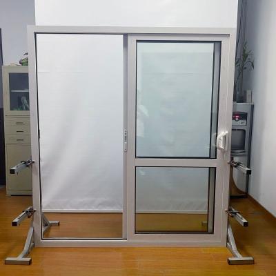 China Garden Commercial Aluminium Sliding Glass Doors Partitioning Sound Proof Glass Door for sale