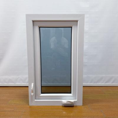 China Lockable PVC Casement Windows American Style  Flush Sash Upvc Windows Double Glazing for sale