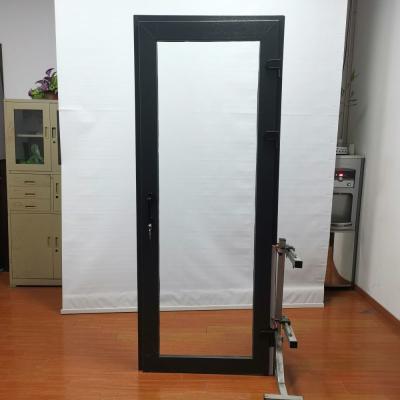 China Durable PVC Hinged Door Elegant Bathroom Klitchen Adjusting Upvc Doors for sale