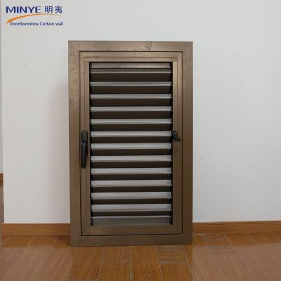 China Powder Coated Aluminium Louver Window Customer Size Jalousie Windows Aluminum CE for sale