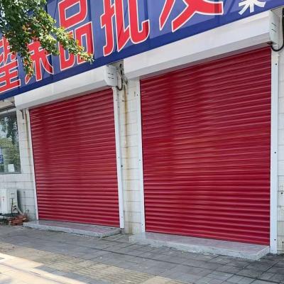 China Anti Theft Protection Aluminium Roller Door Electric Dooya  Roll Up Aluminum Shutters for sale