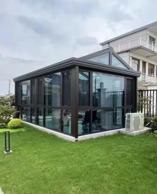 China Single Double Triple Glass Sun Room 3.0mm Four Seasons Patio Rooms for sale