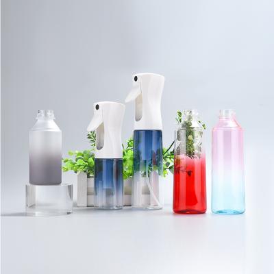 China Wholesale 200ml 300ml 500ml Salon Cosmetic High Pressure Continuous Professional Hair Styling Sprayer Bottle for sale