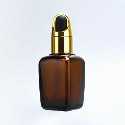 China Wholesale 10ml 15ml 20ml 30ml 50ml 100ml Square Essential Oil Cosmetic Empty Refillable Glass Bottle for sale