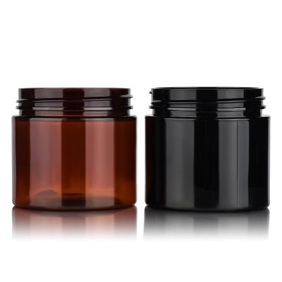 China Clear Amber Black Food 47 Prongs PET Plastic Jar For Storage Food for sale