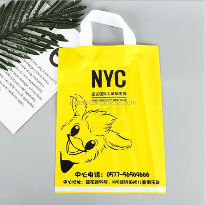 China Recyclable Customized LDPE Stores Boutiques Retail Shopping Bag for sale