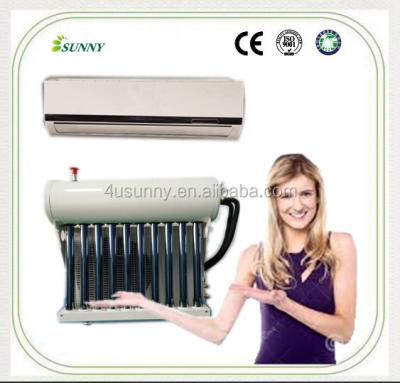 China 30%-50% Electricity Of Solar Air Conditioner 60Hz R410a Hybrid Solar Air Conditioner Cooling for sale