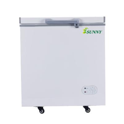 China Chest Amount 7cu.ft Freezers Manufacturer Good Prices 12V 24V Upright Solar Freezer for sale