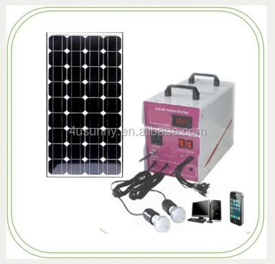 China home portable home lighting production system solar power system solar power price for sale