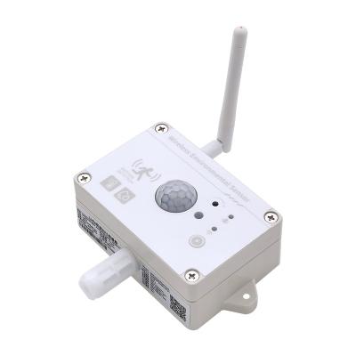 China Aurtron ME54LD LoRaWAN Human Infrared Sensor LoRa Environment 3in1 Sensor Temperature and Humidity and PIR Indoor Wireless Detection Sensor for sale