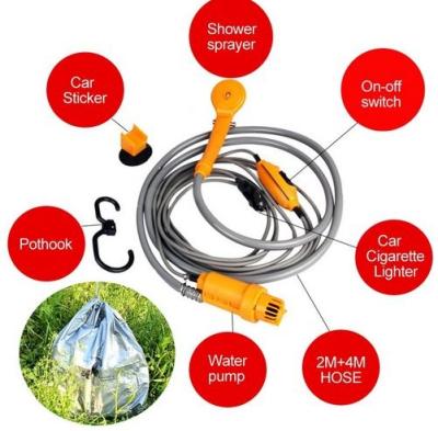 China Portable PVC 12V Car Wash Kit Auto Shower for sale